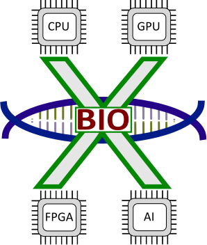 X-BIO logo